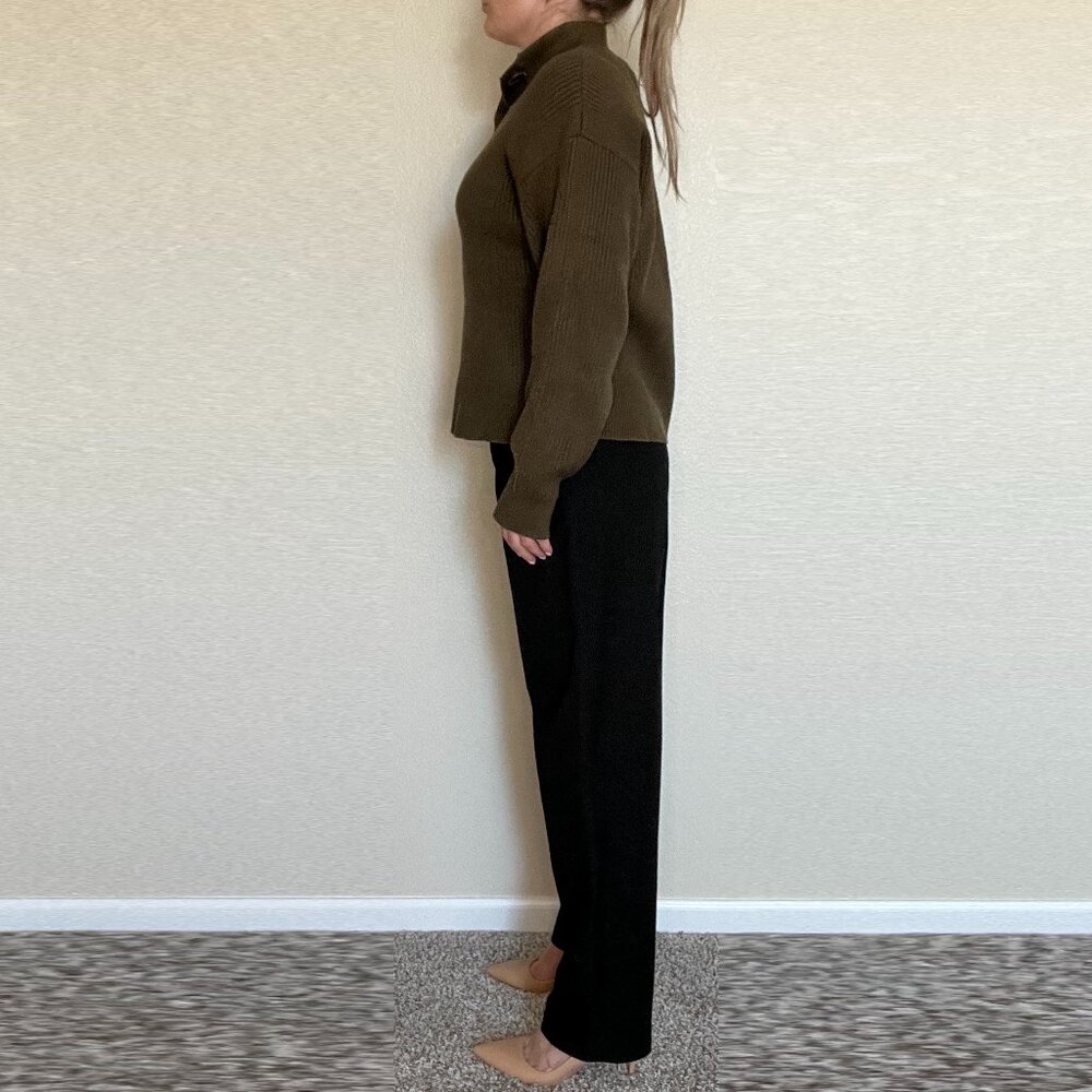 Zara High-wasted Black Pants Size S - Picture 3 of 12